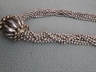 Vintage 16" Metal Necklace With Moveable  Centerpiece 1920s? — photo 6