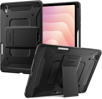 Tough Armor Pro Case for Galaxy Tab S11 (2025) - Black, Kickstand & S Pen Holder