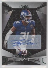 2024 Panini Black Rookies Emerald Auto 10/15 Tyler Nubin #195 Auto 11oq