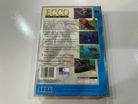 Ecco: The Tides of Time (Sega CD 1993) CIB Complete w Manual + Reg + Foam EXC