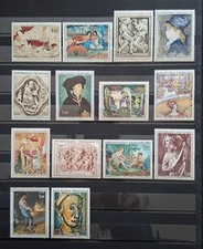 France 1968-71 Lot 14 Tableaux entre n° 1555 et 1673, NEUFS** LUXE