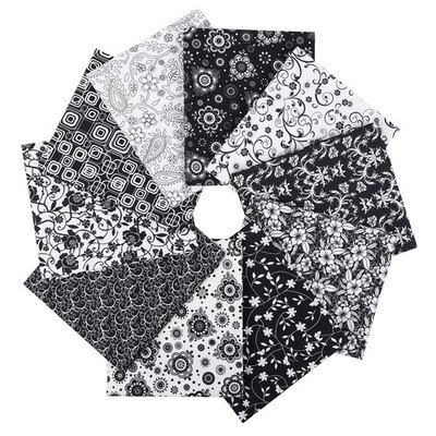 -25 Options- 100% Cotton Quilting Fabric Bundles 10pcs Fat Quarters 18 x21 -M...