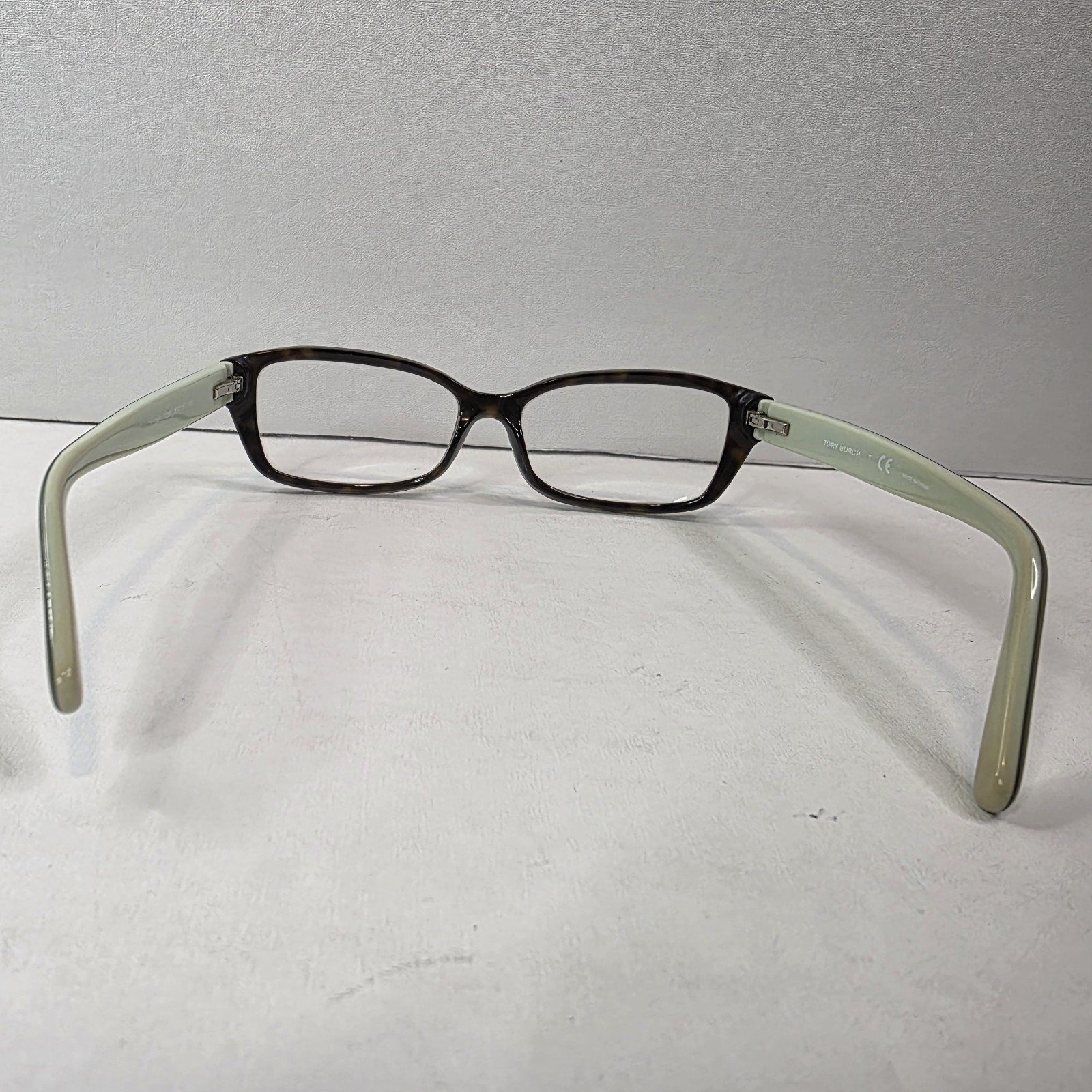 TORY BURCH TY 2049 1359 53- 15-135 Tortoise Teal Eyeglasses Frames Only, READ!!! thumbnail 3