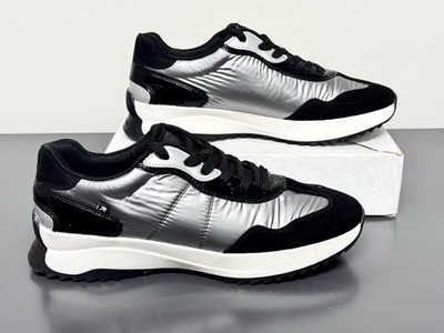 Rieker Dhara Revolution Sneaker Women Schwarz/Grau/Black/Silver Size 41, US 10