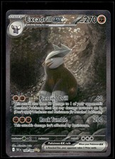 Pokemon Excadrill Ex Holofoil 168 Black Bolt Special Illustration Rare on eBay
