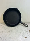 Vintage Griswold No 7 (701I) Cast Iron Skillet Groove Handle Excel Orginal Cond