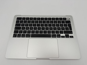 Original Topcase MacBook Air 13" M2 2022 QWERTZ Tastatur Akku A2681 Silber
