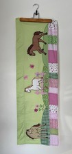 The Company Store Kids Horse Valance 42.5 x 14.5 Pony Equestrian Appliqu Cotton