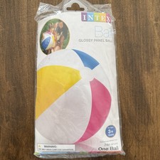 NEW Intex Striped Beach Ball 24" Inflatable 59030EP From 2015 Vacation