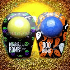DA BOMB BATH FIZZERS Boo Bomb Zombie Bomb Surprise Inside Halloween 2025 RARE