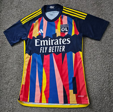 Olympique Lyonnais Adidas Authentic 2023/2024 Third Shirt IQ3886 Lyon - Small