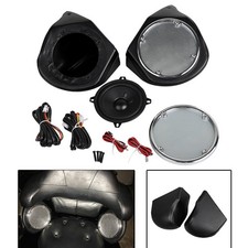 Rear Trunk 5.25" Speakers w/Speaker Pods For Harley Touring Electra Street Glide