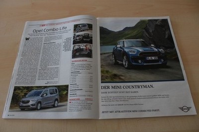 Auto Motor und Sport 26/2018 Opel Combo Life 1.5 D Innovation mit 130PS im TEST