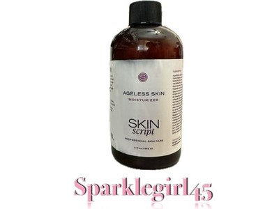 SKIN Script Ageless Skin Moisturizer 8oz/240mL. NEW! FRESH! FREE SHIPPING!!!