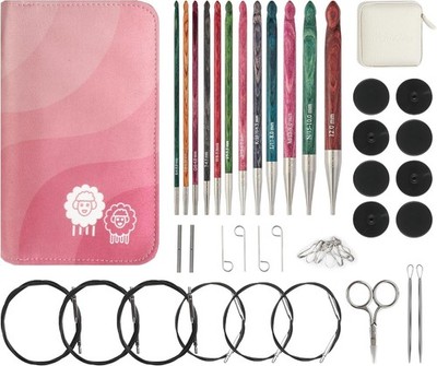 KnitPro Dreamz Grande Afghan/Tunisian Crochet Hook Set
