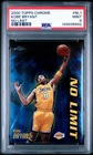 2000 TOPPS CHROME KOBE BRYANT NO LIMIT INSERT CARD *GRADED PSA MINT 9 *LAKERS!