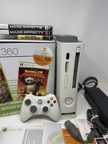 Microsoft Xbox 360 Jasper Console Bundle w/ Controller And Cables Tested READ