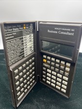 Vintage HP 18C Business Consultant Hewlett Packard Calculator, USED Works 
