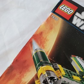 LEGO Star Wars 7930 Bounty Hunter Gunship Instruction Manual Book Only 2011