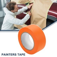 Masking Tape, 2 Inches x 54.7 Yards Paint Painters Tape Orange, 1 Pc