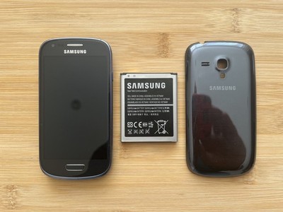 Samsung Galaxy S3 mini 8GB blau 4,0'' Android Smartphone defekt + TOP BILDSCHIRM