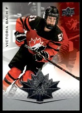 2021-22 Upper Deck Team Canada Juniors Victoria Bach #52