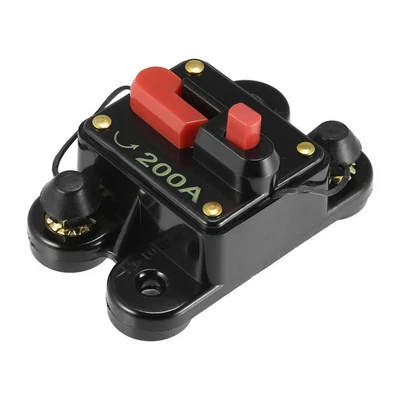disjoncteur voiture 12 V 200 A réinitialisation porte-fusible pour Audio stéréo. - Photo 1/4