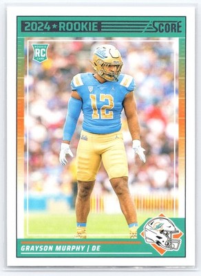 2024 Score #388 Grayson Murphy Miami Dolphins Rookie