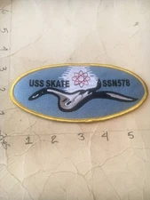 US NAVY USS Skate SSN-578 Submarine Patch 8/8/25
