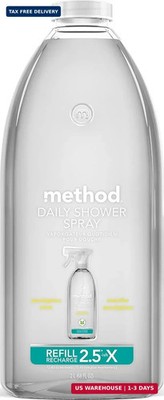 method Daily Shower Cleaner Refill, Eucalyptus Mint, 68 fl oz | Removes Soap Scu