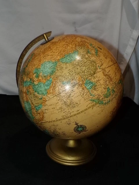 George F. Cram Co. Antique 9 to 12 Inch World & Celestial Globes
