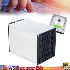 HDD Enclosure Hot Swap Cage 5-Bay 3 x 5.25" Drive Bays 5x SATA 3.5"/2.5"Sas HDD