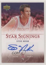 2007-08 Upper Deck Star Signings Steve Novak #SS-NO Auto n1u