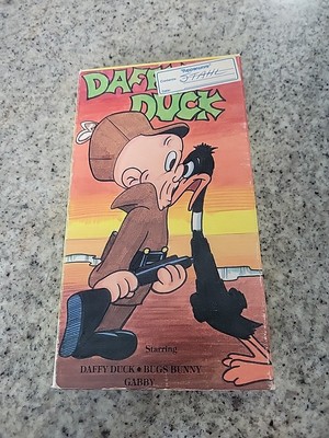 DAFFY DUCK Star Classics VHS 1987 4 Shorts Bugs Bunny Gabby USA No 3220 