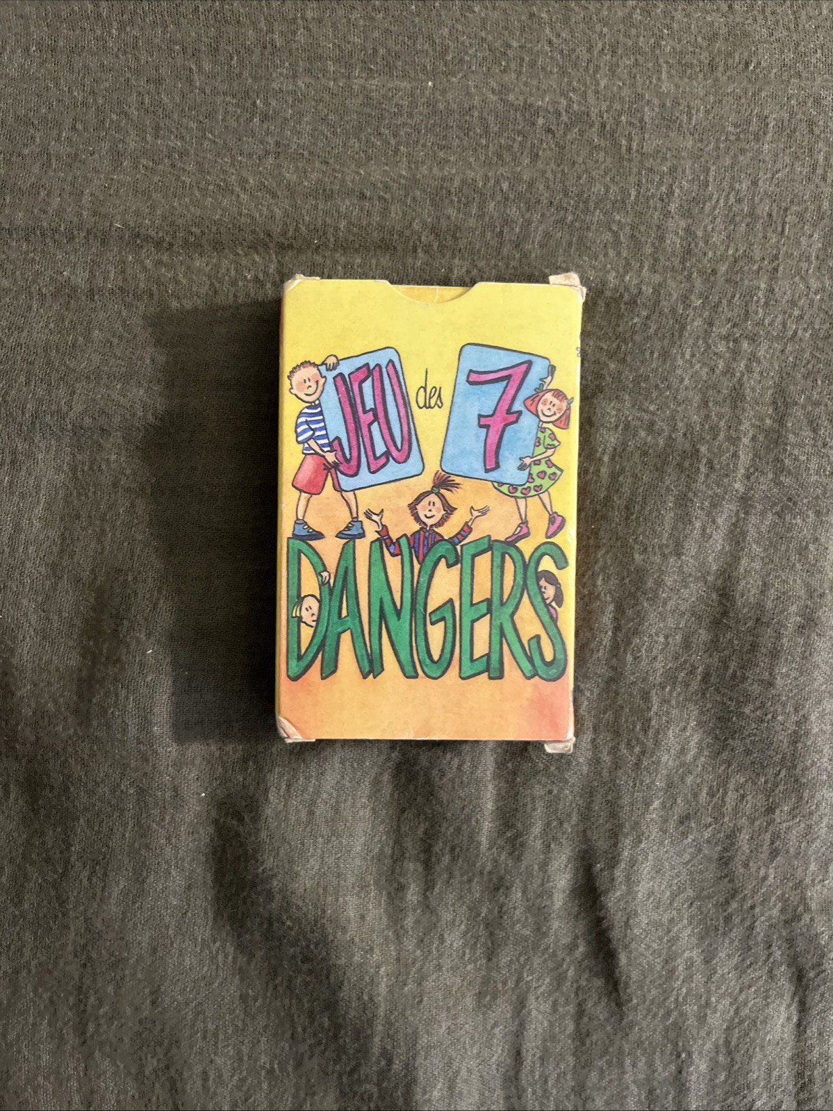 Jeu De Cartes Les 7 Familles Dangers Maif Assurance  Très bon État