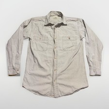LL Bean Safari Field Shirt Mens Large Long Vintage 80s/90s USA Ripstop Rugged