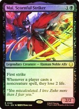 Mai, Scornful Striker Avatar: The Last Airbender Magic MTG FOIL