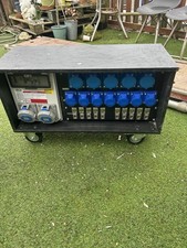 63 Amp Festival Power Distribution Unit With Xlr Rack