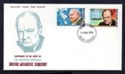 British Antarctic Territory - 1974 Churchill First Day Cover
