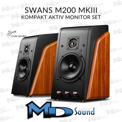 SWANS M200 MKIII - High End aktiv Monitor Paarpreis | Neu UVP 699 