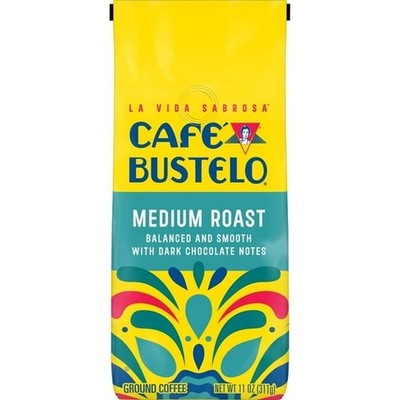 Cafe Bustelo Medium Roast Ground Coffee 11oz Bag