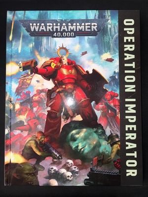 #ad #ad Operation Imperator Hard Cover 11th Edition Armageddon Warhammer 40K $14.95