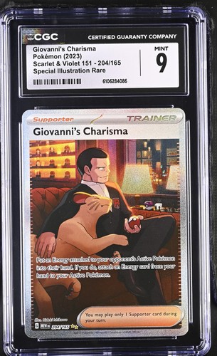 Giovanni's Charisma graded CGC 9 for sale on eBay