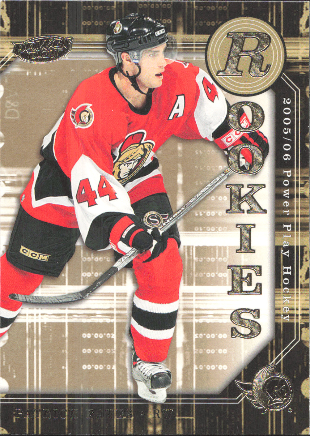 2005-06 Upper Deck Power Play - Rookies Patrick Eaves #152 (RC) Blackhawks
