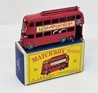 Matchbox Lesney – 56a   London Trolley Bus   1958    (ID#925)   SPW