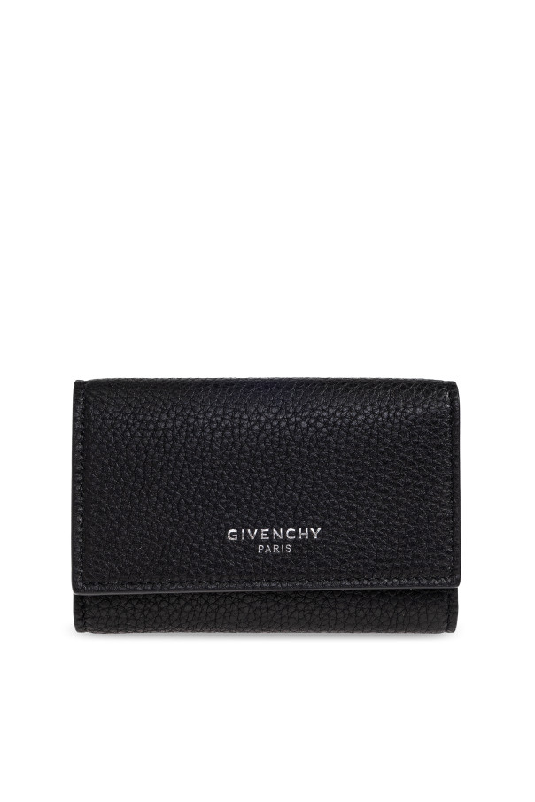 GIVENCHY Black Leather Key Case New & Authentic