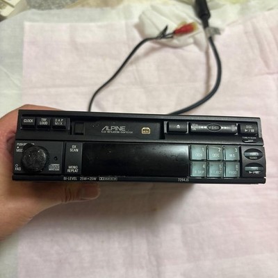 Alpine 7284JS Vintage Car Stereo Head Unit Operation Not Confirmed