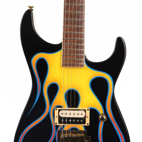 1982 Jackson Pre-Production Soloist Mike Learn Hot Rod Flames - Picture 4 of 8