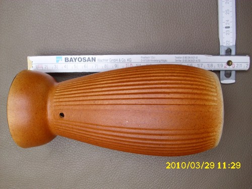 alte DDR Hyazinthen Vase -wie Hyazinthenglas Keramik-AB unbenutzt,selten vintage - Bild 14 von 17