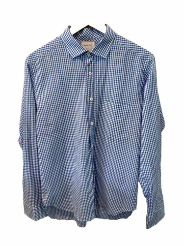 Billy Reid Dress Shirt Lot of 2 Long Sleeve Check Spread Collar Men's Size M - Picture 3 of 13
